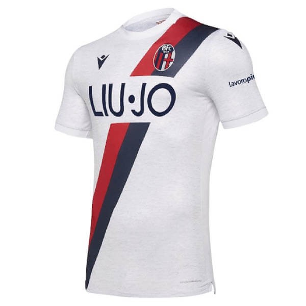 Camiseta Bologna Replica Segunda Ropa 2019/20 Blanco